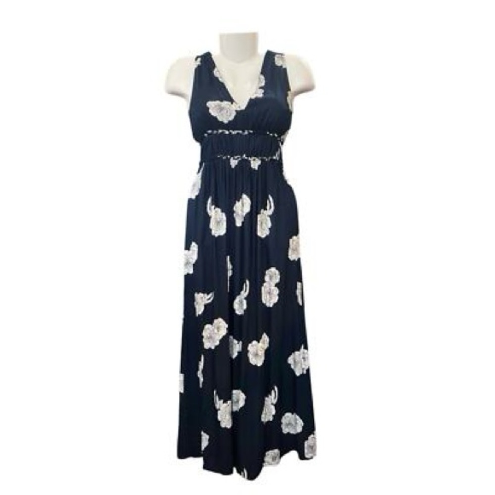 Japan Floral Maxi Dress M